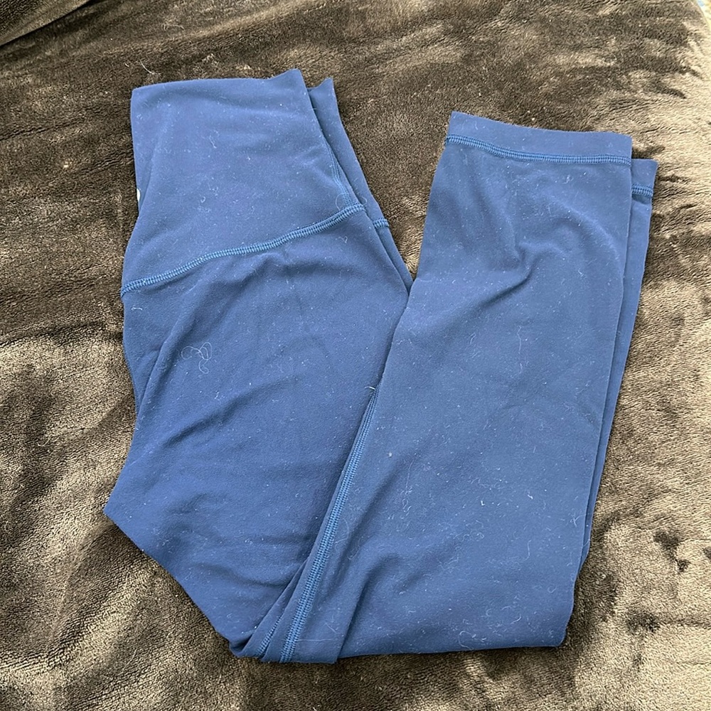Lululemon Align Leggings capri length Size 4 in True Navy